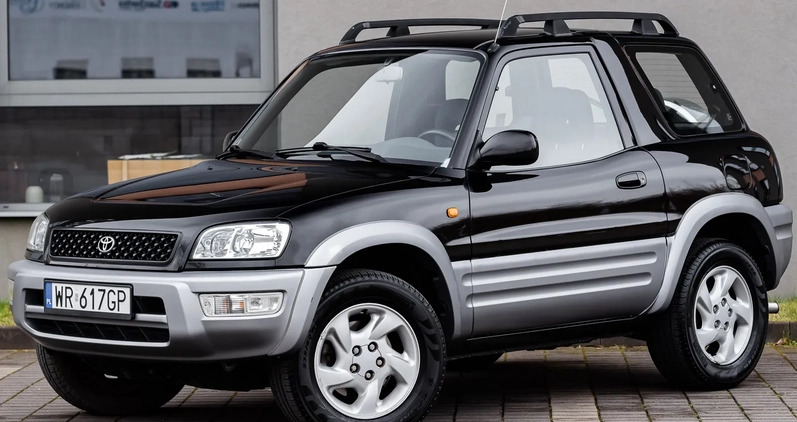 Toyota RAV4 cena 34500 przebieg: 140380, rok produkcji 1999 z Radom małe 781